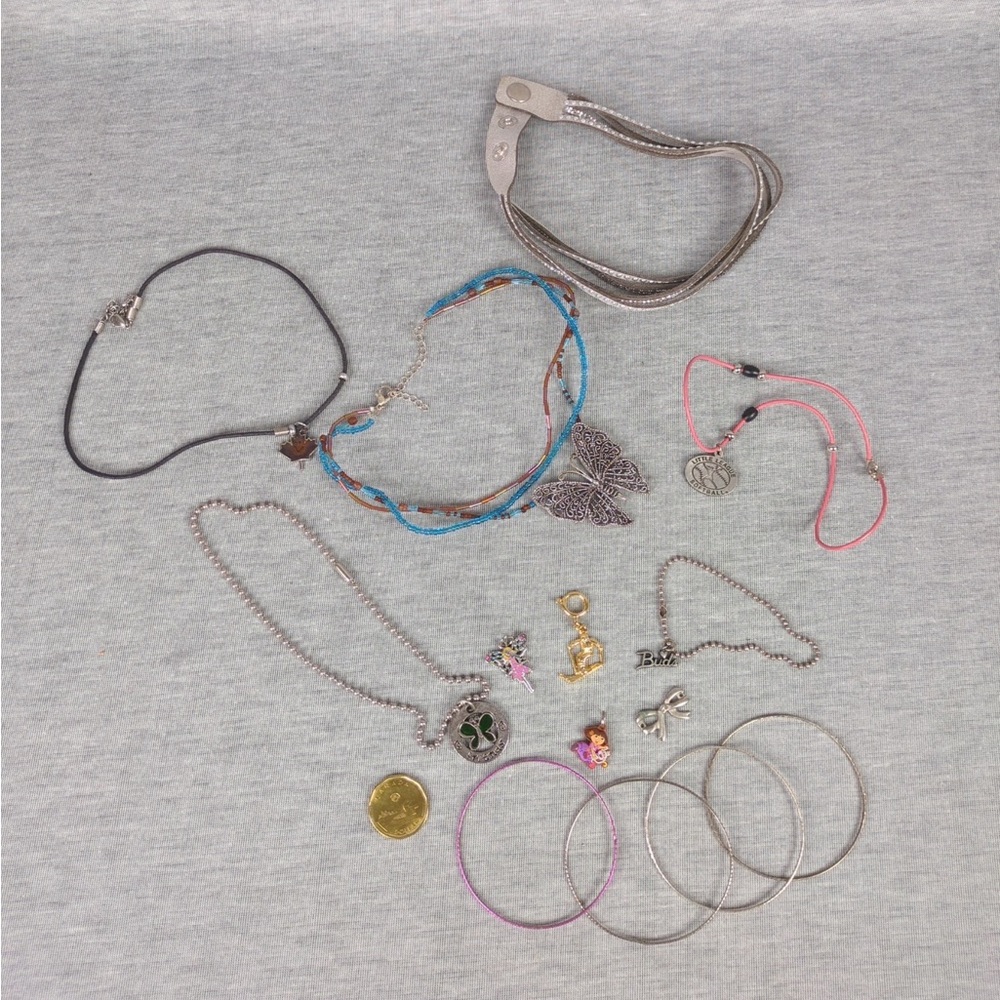 Lot of Necklaces, Bracelets and Pendants/Charms